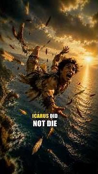 Icarus's Death: The Crete Prison & Daedalus's Trap #shorts