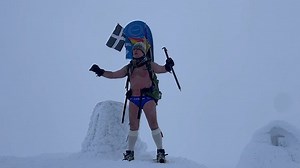 Fundraiser 'Speedo Mick' completes final charity walk after reaching £1m goal