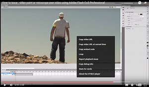 How to rotoscope over video in Adobe Flash | Adobe Education Exchange