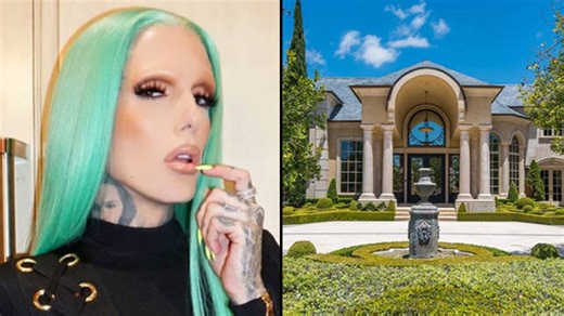 Jeffree Star's new $14.6 million mansion has a gym with two floors