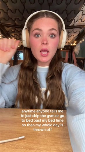 i love a routine SORRY #collegestudent #gymgirl #gymtok #earlybird #discipline