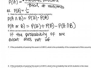 Statistics Final Exam Review 1