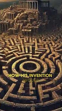 The Labyrinth of Daedalus: The Genius Behind the Maze 🌀🏛️ #greekmythology #daedalus #icarus