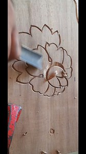 33K views · 685 reactions | Beautiful flower carving wood | UP wood art | Facebook