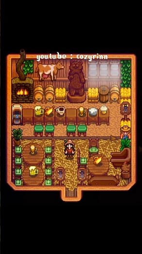 Barn bar design 🐮🤠 #stardewvalley #スターデューバレー #letsplaystardewvalley #스타듀밸리