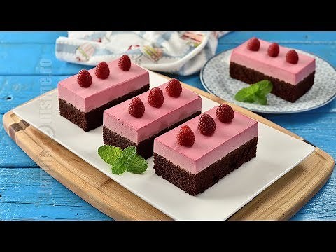 Chocolate cake with raspberry mousse | JamilaCuisine