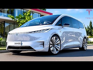 2025 Tesla Model Van is Here - The Electric Minivan That Will Blow Your Mind!