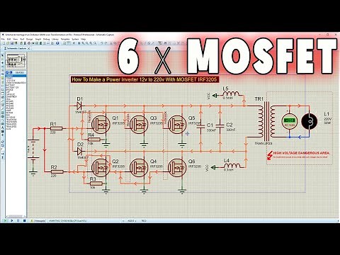 Comment Fabriquer un Convertisseur 12V vers 220V FACILEMENT !