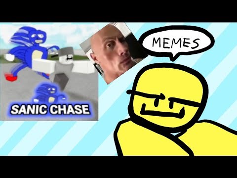 SANIC CHASE ( Funny Moments )