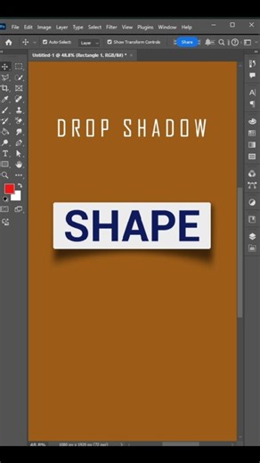 Add Drop Shadow Like a Pro in Photoshop 🔥 | Realistic Shadow Tutorial | Shorts