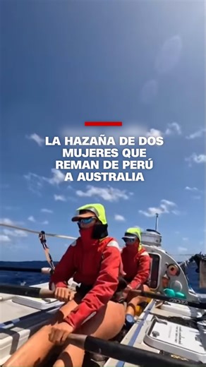 Miriam Payne y Jess Rowe están remando en el océano Pacífico, en una travesía de 12.800 kilómetros desde #Perú hasta Australia. Llevan meses durmiendo, comiendo e incluso “duchándose” en su pequeña embarcación. | CNN en Español