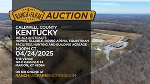 ❗ Caldwell Co, KY | 186± Acres | 5 Tracts | Live & Online Auction ❗...