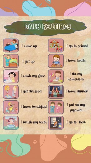 Your Perfect Daily Routine in English!" #DailyRoutine #MorningRoutine #LearnEnglish #EnglishDaily #RoutineTips #EnglishLearning #MorningMotivation #EnglishPractice #StudyEnglish #EnglishForBeginners | English Teacher | Facebook