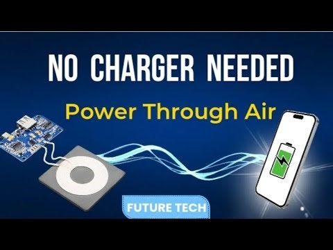 No Charger Needed ⚡ The Future of Wireless Power Technology |