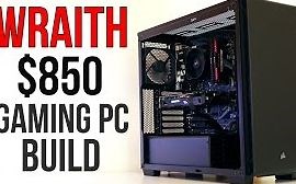 WRAITH - $850美元游戏PC延时组装 R5 1400 微星b350 pc mate 技嘉RX480