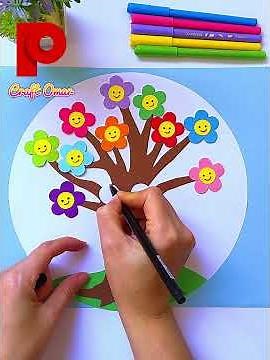 Árbol en primavera #manualidades #diy #crafts