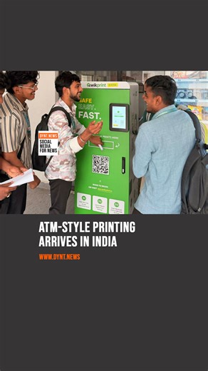 Do QR printing kiosks solve real access problems? A startup called QwikPrint showcased a QR based printing kiosk at the IIT Madras Startup Expo, offering ATM-style self-service printing within about 60 seconds. Users scan a QR code, upload documents and collect printouts instantly. The model aims to provide predictable, 24x7 printing access in campuses and public spaces, reigniting discussion on printing infrastructure in India’s digital economy. #StartupIndia #PrintingTech #IITMadras #QRTechnol