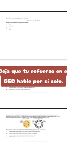 El tiempo y la disciplina que inviertas en el estudio del GED se reflejarán en tu confianza y rendimiento.#gedanswers #gedtests #ged2026 #gedquestions #testrep