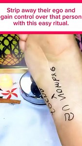 Strip away their ego,and gain control over that person with this easy ritual,on the bottom of your left foot,write their full name and birth date using black ink,then take a bar of soap you have already used,add three drops of your favorite fragrance,apply it to your body and let it sit overnight,and you will notice how that person becomes submissive,before commenting say it is done. #witch #witchtok #witchcraft #witches #Florida | Master of the spells