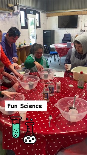 23 reactions · 4 comments | Fun science! Everyone participating in trying to create the highest eruption using household chemicals. #experiments #science #fun #practical | My Day - Day Services for Adults with Learning Disabilities | Facebook