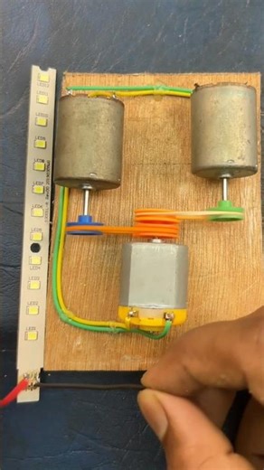 DC Motor Project • Dc Motor Generator Create Freeenergy #shorts #generator #dcmotor