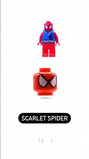 How To Make A LEGO HOMEMADE SUIT SPIDEY Minifigure From Friendly Neighborhood Spider-Man! #shorts