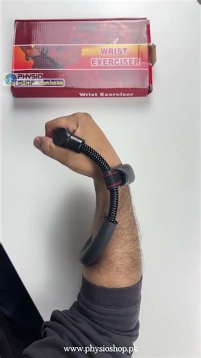 Wrist Exerciser to improve grip strength, forearm muscles, and wrist stability.
