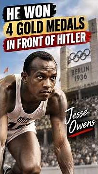 He Won 4 Gold Medals in Front of Hitler | Jesse Owens at Berlin 1936