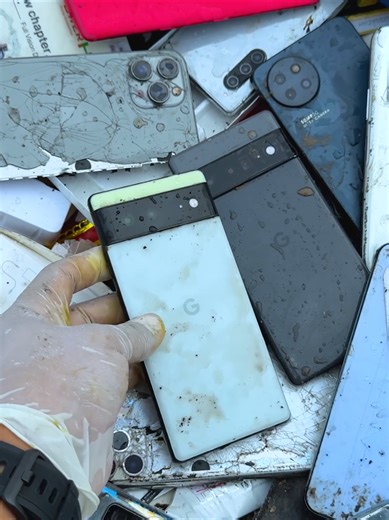 Restoration Google Pixel 6 Cracked Phone !#pageforyou #viral #trend #fypシ #fyp