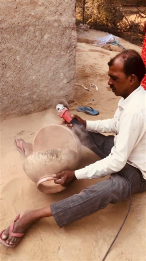 The one w/ earthen drinking pot for birds | Ep-1 The cutting | #birds #earthenpot #birdfeeder