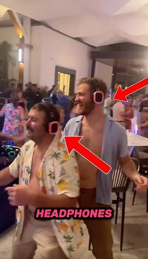 This Dance Makes Sense… Until the Headphones Come Off. 🤣 #shorts #viral #funny