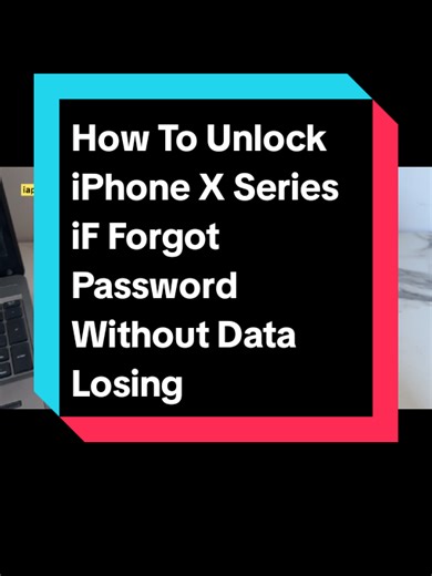 Unlock iPhone X Series Without Losing Data