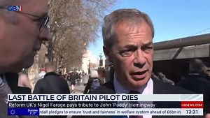 My tribute to the last Battle of Britain pilot. | Nigel Farage