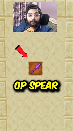 How to make BEST Spear in Minecraft?!
