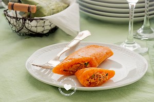 Pasteles de Yuca en Hoja [Recipe   Video] Cassava Pockets