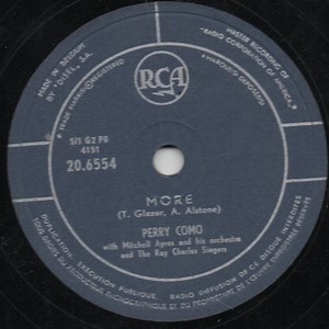 Perry Como - More / Glendora