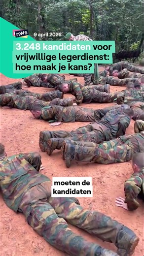 3.248 inschrijvingen voor vrijwillig jaar in leger, slechts 500 plekjes: hoe maak je kans?