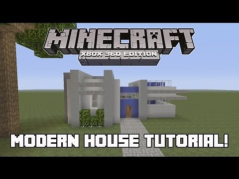 Minecraft Xbox 360: How to Build a Modern TownHouse!