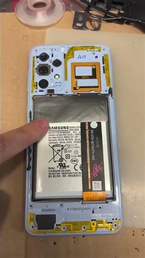 Samsung a23 5g cambiar conector carga tutorial desmontaje #smartphone #reparación #samsung #fix