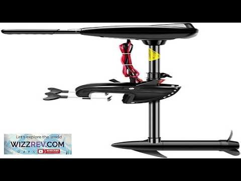 Electric Trolling Motor 70lbs Thrust Electric Outboard Motor with Telescopic Handle