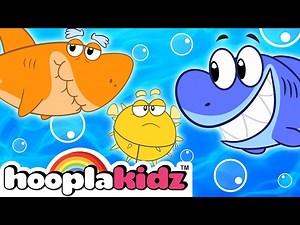 Shark Family Song | HooplaKidz Nursery Rhymes & Kids Songs - Videos For Kids