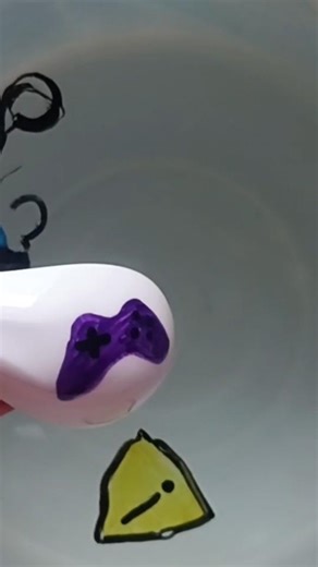 floating pen video game remote drawing satisfying art shorts for beginners #shorts #remot