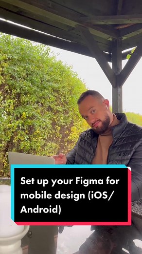 Here’s how to set up your figma for mobile design (iOS/Android). You’ll have to use the right screen sizes and components when working on commercial apps and handing the designs off to a development team. This should help with that ✌️ #uidesign #mobiledesign #figmatips #figmadesign #uidesigner
