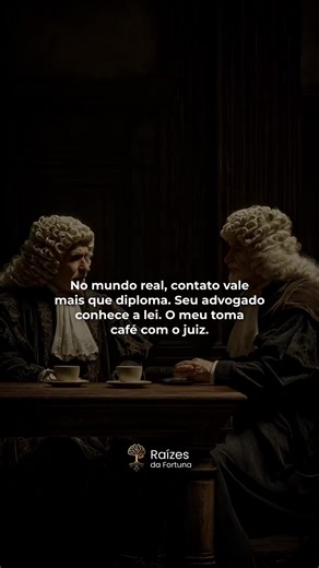 No mundo real, competência importa. Mas relacionamento abre portas. Saber é importante. Saber com quem falar também. Mudança de vida não é só conhecimento. É posicionamento. Disciplina para construir valor e conexão. Identidade forte entende que influência também se constrói. O Desafio Raízes é a travessia de 40 dias para fortalecer foco, mentalidade e direção. Acesse o link na bio e entre no Desafio Raízes para iniciar sua reconstrução interna e elevar seu posicionamento. #leidaatração #poder #