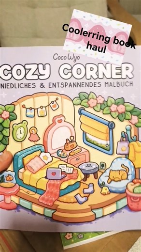 coloring book haul✨📖🍥#tour #haul #happy #tysm #cocowyo