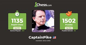 Christopher Pike (CaptainPike) - Chess Profile