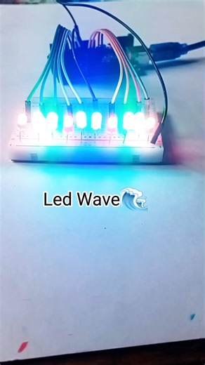 ⚡️ Heartbeat → Lightning → Wave — 3 LED Effects in One Video! 🤯