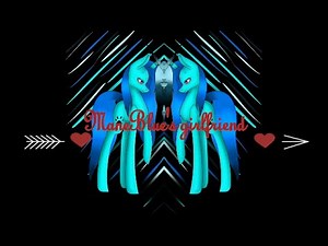 ManeBlue's girlfriend - MLP Speedpaint (Read Description)