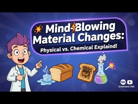 💥 Mind-Blowing Material Changes: Physical vs. Chemical Explained!