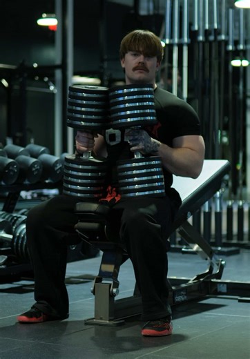 Can the unc of GymTok dumbbell incline press the 60 kg dumbbells? Code RYANPRICE @Gymshark for 10% off & to support me as a content creator 💪 #gym #gymtok #benchpress #chestday #ryanpricelifts